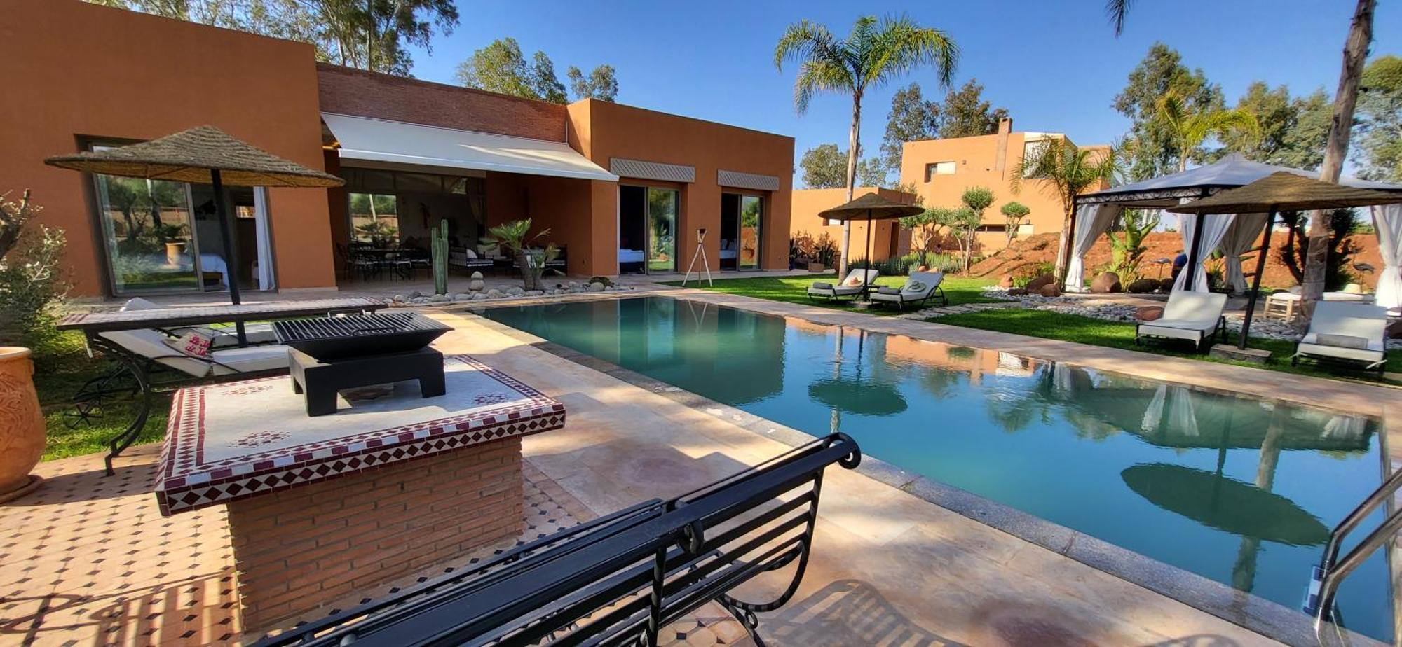 Villa Le Jardin De Jeanne Marrakesch Exterior foto