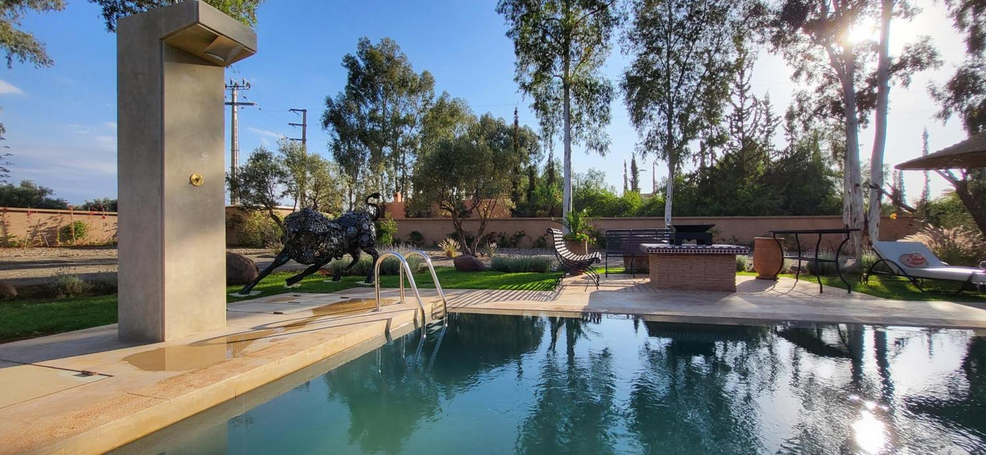 Villa Le Jardin De Jeanne Marrakesch Exterior foto