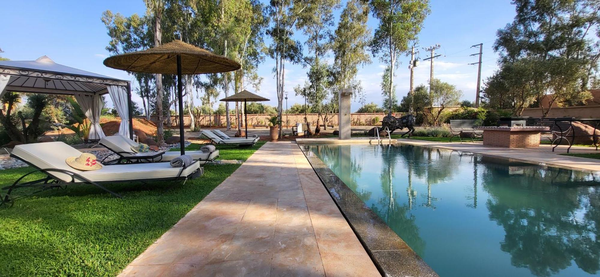 Villa Le Jardin De Jeanne Marrakesch Exterior foto